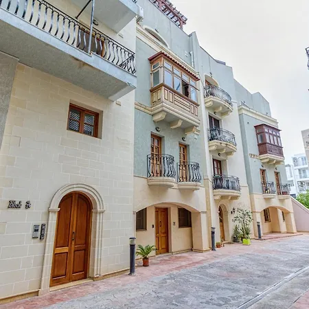 Cosy 1br With Sofabed & Balcony In St'julians By 360 Estates *