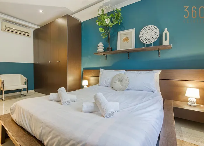 Cosy 1br With Sofabed & Balcony In St'julians By 360 Estates アパート