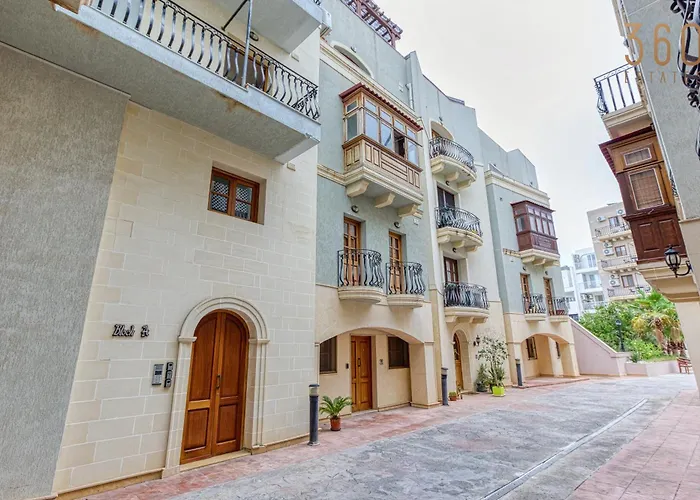 Cosy 1br With Sofabed & Balcony In St'julians By 360 Estates *